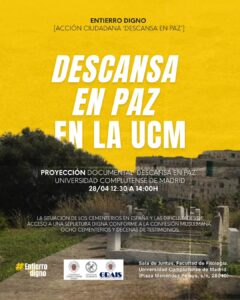 Entierro Digno | Descansa en paz en la UCM