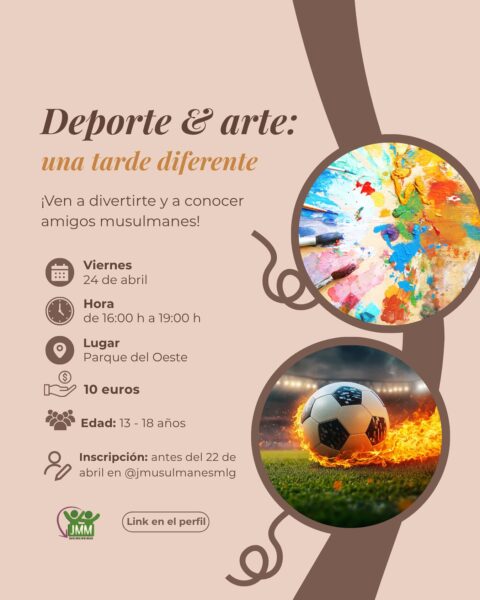 Deporte & arte: una tarde diferente