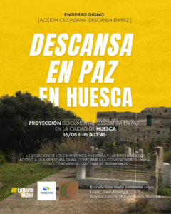 DESCANSA EN PAZ EN HUESCA