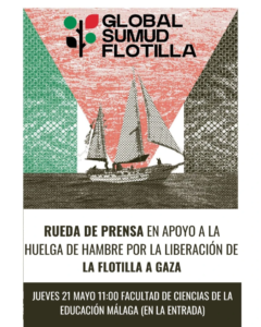 RUEDA DE PRENSA - LA FLOTILLA A GAZA