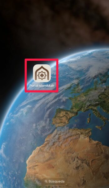 Tutorial: Añadir Portal Islamikkah al escritorio del móvil
